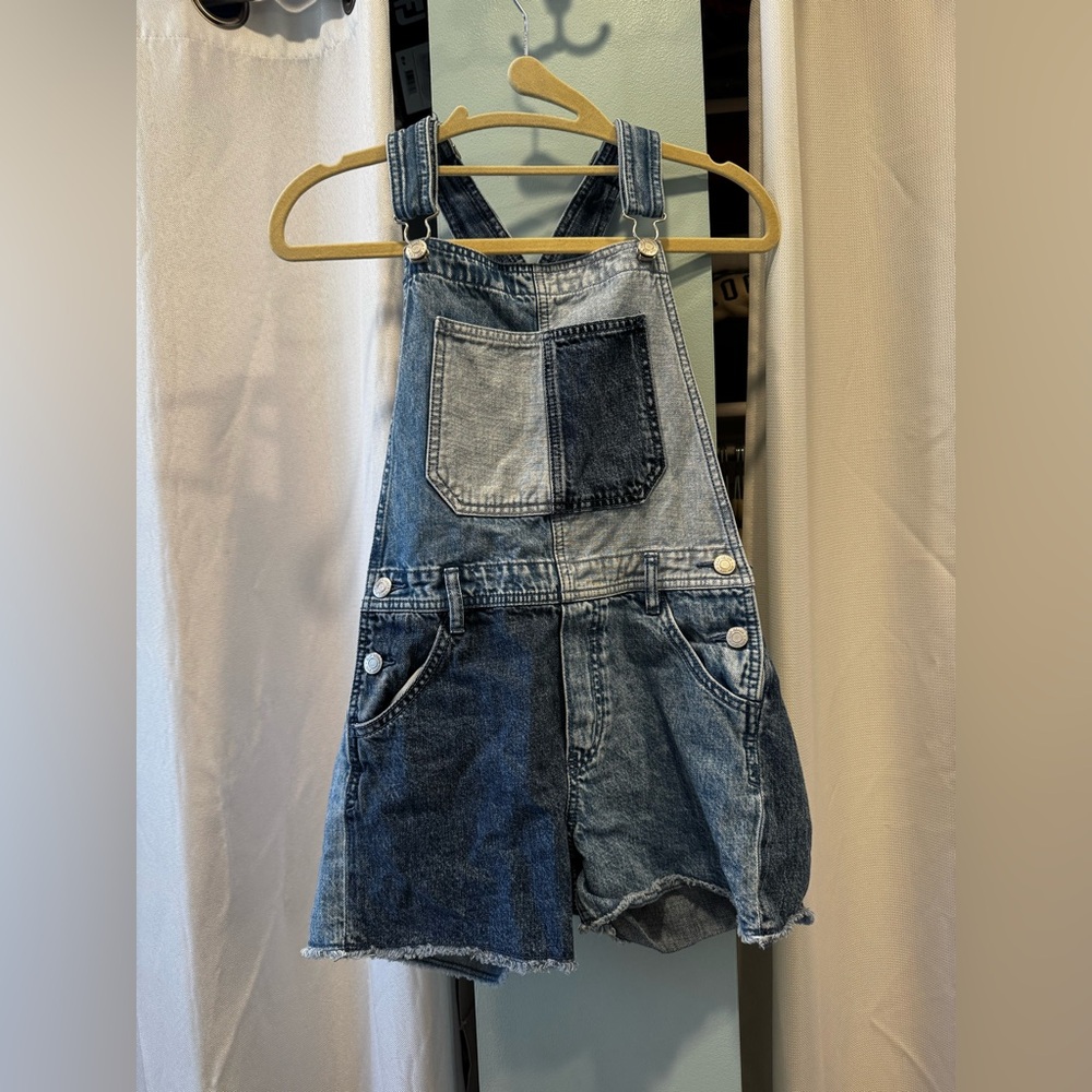 GAP Blue Denim Overalls